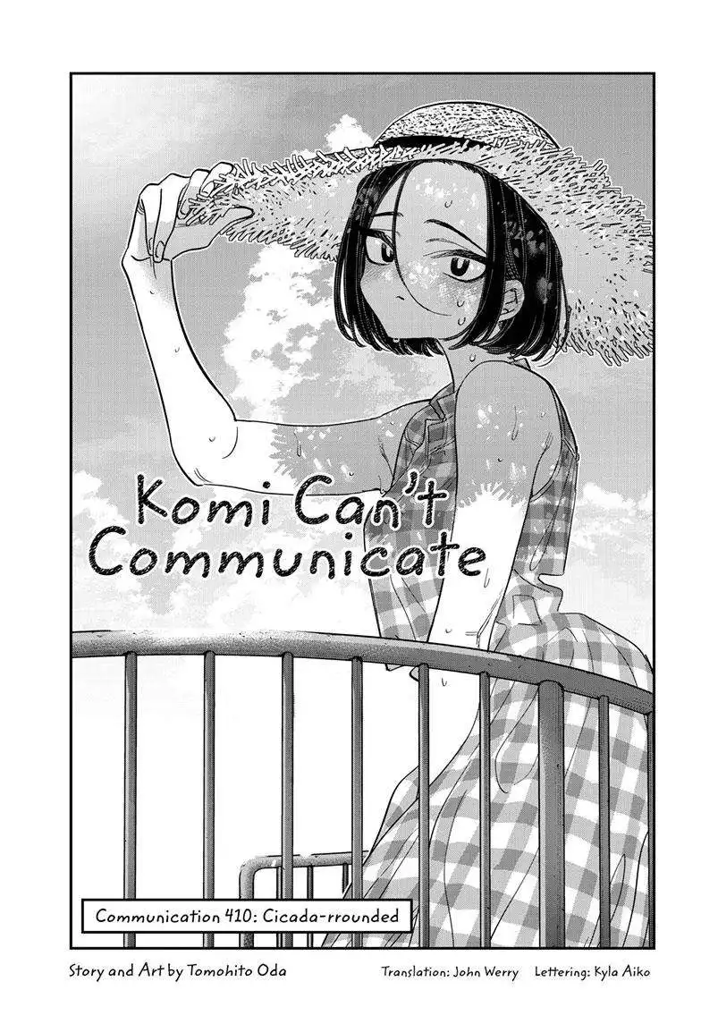 Komi-san wa Komyushou Desu Chapter 410 2